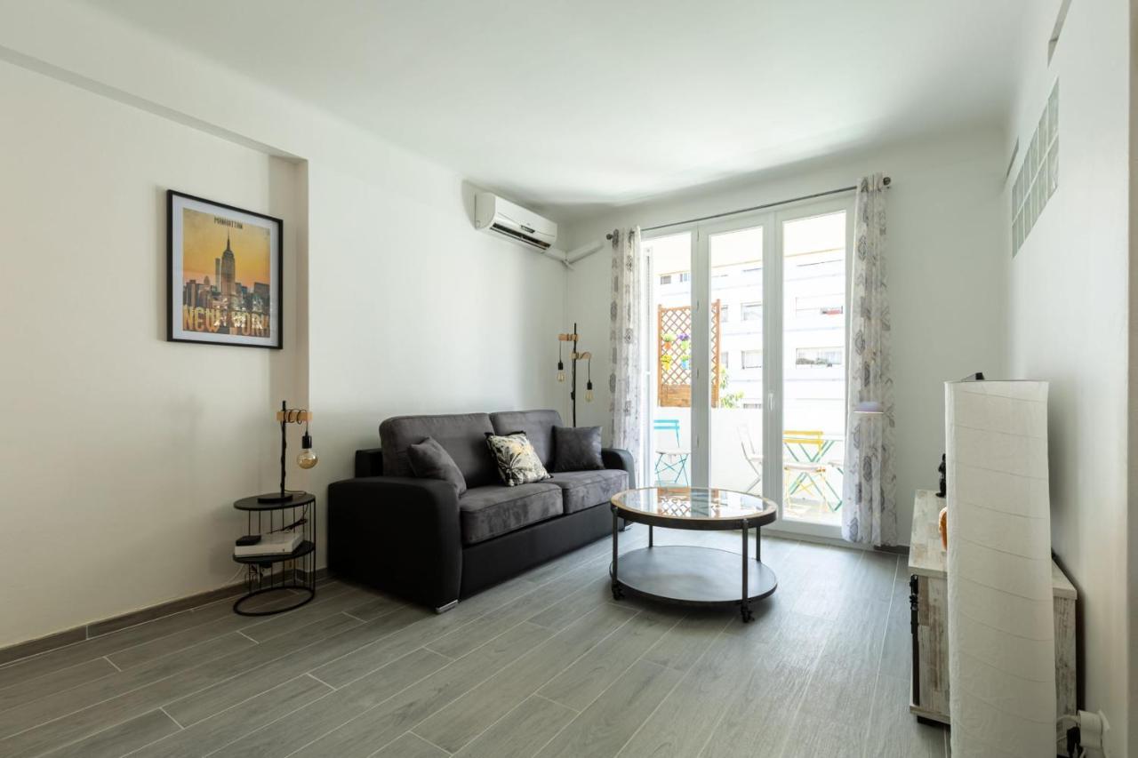 Immogroom - Renovated - Terrace - Air Conditioning - Quiet - Carnot Cannes Luaran gambar
