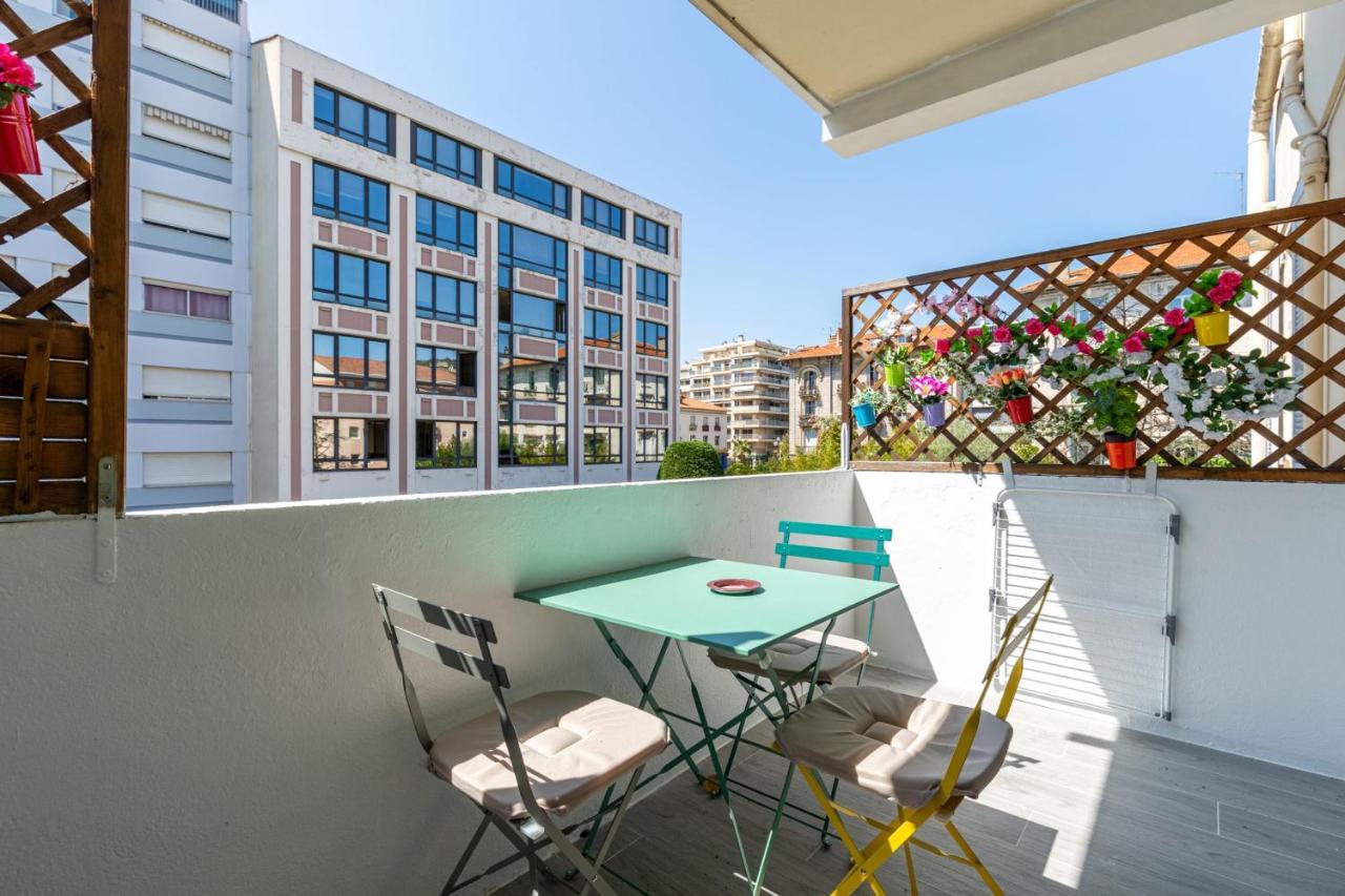 Immogroom - Renovated - Terrace - Air Conditioning - Quiet - Carnot Cannes Luaran gambar